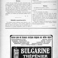 2475 - Page 3328-L - Correspondance. Démissision. Radiation des cadres / Médaille commémorative
