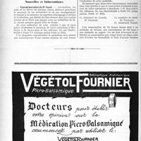 2477 - Page 3330-LII - Correspondance. Calcul de la patente. Exemptions d’impôts sur constructions nouvelles / Reportage Professionnel. Nouvelles et Informations. Commémoration du Dr Josué / Hôpital Broussais
