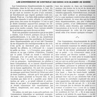 2507 - Page 3360 - Partie professionnelle. Travaux Originaux. Les commissions de contrôle des soins aux blessés de guerre [Dr Fernand Decourt]