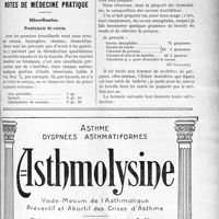 2526 - Page LI-3379 - Correspondance. Zona et Varicelle / Notes de médecine pratique. Miscellanées. Prophylaxie du coryza