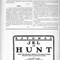 2535 - Page 3388-XII - Correspondance. Application du tarif Breton. Soins d’urgence et appareil provisoire / Opération complémentaire