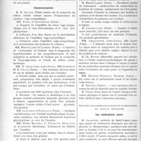 2555 - Page 3408 - Partie scientifique. L’Actualité Scientifique. Les Congrès. XVIIe Congrès Français de Médecine, Tenu à Bordeaux les 27, 28, et 29 septembre 1923 (suite).. Rapport sur le sympathique et les glandes endocrines, présenté par MM. Maurice Perrin / Les médications pures, M. Lacapère