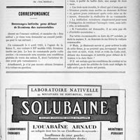 2582 - Page VII-3435 - Le 25e anniversaire du sou médical / Correspondance. Dommages-intérêts pour défaut de livraison des automobiles
