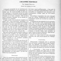 2586 - Page 3439 - Partie scientifique. Revue Générale. L'éclampsie puerpérale, par Jacques Decourt