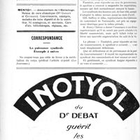 2629 - Page 3482-VI - Demandes et offres / Correspondance. La puissance syndicale. Exemple à suivre / On suspend l’exportation des oeufs, beurres et fromages