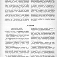 2649 - Page 3500 - Partie scientifique. L'Actualité Scientifique. Les Congrès. Congrès de « l'American electrotherapeutic Association » Atlantic-City, U. S. A, (18-21 septembre 1923). La radio-anaphylaxic, par le Dr Foveau de Courmelles / Les Livres. Les maladies du coeur et de l’aorte, par Dr Arthur Leclercq, J. -B. Baillière, et Fils, éditeurs, Paris