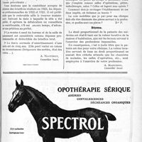 2736 - Page XI-3585 - Correspondance. Impôt sur les bénéfices de la profession médicale / Patente d'une clinique