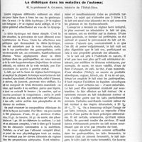 2746 - Page 3595 - Partie scientifique. Travaux Originaux. Humorisme et vitalisme. Chimisme et nervisme, par L. Pron / Clinique thérapeutique. La diététique dans les maladies de l’estomac, M. le Professeur A. Gilbert