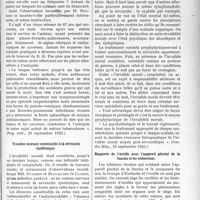2750 - Page 3599 - Partie scientifique. L'Actualité Scientifique. La Presse. Anthracose et cavernes pulmonaires [(Prog. méd. 29 septembre 1923)] / Troubles moraux consécutifs à la névraxite épidémique [(Gaz. des Hôp. 18 septembre 1923)] / Rapports de l’oreille avec l’appareil génital de la femme et les endocrines [(Presse méd. 26 septembre 1923)]