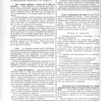 2771 - Page 3620 - Partie professionnelle. Reportage professionnel. Nouvelles et Informations. Exposition de physique du Grand Palais / Une réunion médicale â propos de la crise du logement / Avis / Le 4e Salon des médecins / Cours d'orthopédie de M. Calot / Association pour le développement des relations médicales entre la France et les pays alliés ou amis (A. D. R M)