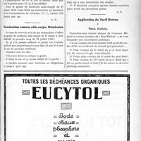 2772 - Page XLIII-3621 - Correspondance. Erreur dans la fixation d’une pension militaire / Nomination comme aide-major. Démission / Application du Tarif Breton. Plaies d’orteils