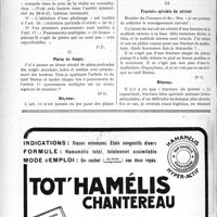 2773 - Page 3622-XLIV - Correspondance. Application du Tarif Breton. Plaies d’orteils / Plaies de doigts / Fracture spéciale du péroné