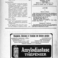 2781 - Page 3630-IV - Documents officiels. Réponses des Ministres aux questions des Parlementaires. Nomination des médecins des asiles d’aliénés / Office de Renseignements du « Concours »