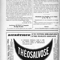 2787 - Page 3636-X - Correspondance. Quelques réflexions à propos «les automobiles du médecin / Assistance du blessé à l’enquête du juge de paix / Admission des pupilles de la nation à l’A. M. G