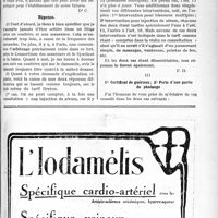 2826 - Page XLV-3675 - Correspondance. Application du Tarif Breton.. Cumul et non cumul / 1° Certificat de guérison ; 2° Perte d’une partie de phalange
