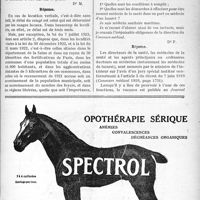 2840 - Page IX-3689 - Correspondance. Délai du congé / Recrutement des médecins de la santé et médecins de Lazaret