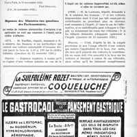 2882 - Page LI-3735 - Documents officiels. A L’officiel. Décret suivi d’un arrêté modifiant le décret du 2 mai 1897 concernant les crèches / Réponses des Ministres aux questions des Parlementaires. Les ventes de voitures automobiles d’occasion à un particulier ne sont pas soumises à l’impôt sur le chiffre d’affaires / L’impôt sur les voitures hippomobiles est dû, même si elles ne circulent pas