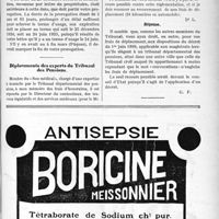 2892 - Page XI-3745 - Correspondance. Point de départ de la prorogation / Déplacements des experts du Tribunal des Pensions