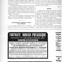 2943 - Page 3796-VIII - Correspondance. Compétence du tribunal de commerce eu matière d’honoraires accidents / Assurance des métayers contre les accidents