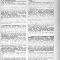 2976 - Page 3829 - Partie professionnelle. Reportage professionnel. Nouvelles et Informations. Nécrologie. [ Dr de Korab-Bojemski) / Association corporative des étudiants en médecine / Les médecins et la crise du logement / L’oeuvre de guerre / Association amicale des Anciens Médecins des Corps combattants