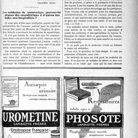 2990 - Page XXXIX-3843 - Correspondance. Vente de meubles. Impôts divers / Les médecins de sanatorium peuvent-ils donner des consultations à d’autres malades non hospitalisés ?