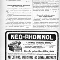 0009 - Page 8-X - Correspondance. Preuve du droit à une pension militaire / Point de départ du droit des mutilés aux soins médicaux / Patente de médecins exerçant dans une polyclinique
