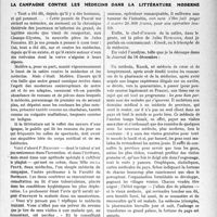 0042 - Page 41 - Partie professionnelle. Travaux Originaux. La campagne contre les médecins dans la littérature moderne
