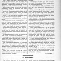 0046 - Page 45 - Partie professionnelle. Travaux Originaux. Sur "les situations acquises" / La dichotomie