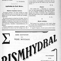0050 - Page XLVII-49 - Correspondance. Traitement des vers intestinaux / Application du Tarif Breton. Fracture d’apophyse épineuse / Blessés multiples