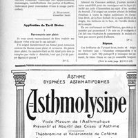 0069 - Page 68-XII - Correspondance. Base de la patente / Application du Tarif Breton. Pansements sans plaies / Brûlures diverses