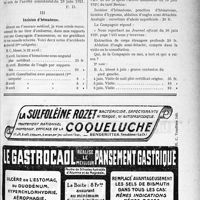 0108 - Page XLVII-107 - Correspondance. Application du Tarif Breton. Brûlures diverses / Incision d’hématome