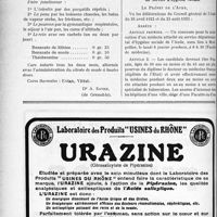 0111 - Page 110-L - Note de pratique quotidienne. Traitement de la goutte / Documents officiels. A l’officiel. Concours pour la nomination d’un médecin du service d’hygiène sociale