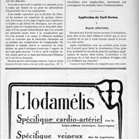 0126 - Page XI-125 - Correspondance. Fixation de pension militaire Recours / Application du Tarif Breton. Rayons ultraviolets