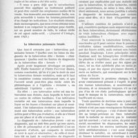 0141 - Page 140 - Partie scientifique. L’Actualité Scientifique. La Presse. Traitement des tumeurs malignes de la vessie par le mésothorium [(. Journal d’Urologie, août 1923)] / La tuberculose pulmonaire fermée [(Journal de médecine et de chirurgie pratiques, 10 novembre 1923)] / Carence alimentaire et tuberculose [(Bulletin médical, 24 novembre 1923)]