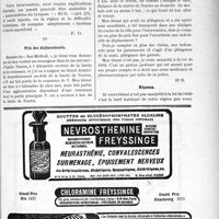 0166 - Page XLVII-165 - Correspondance. Application du Tarif Breton. Abcès profond de l’aisselle [J. Noir] / Prix des déplacements