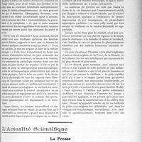 0198 - Page 197 - Partie scientifique. Causerie chirurgicale. Un grand médecin vu et entendu par un chirurgien, la leçon inaugurale du Professeur J. Ath. Sicard, par Dartigues / L’Actualité Scientifique. La Presse. Paris. Le traitement de la tuberculose et sa préservation par le travail [(Le Bulletin médical, 14-17 novembre 1923)]