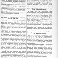 0256 - Page 255 - Partie scientifique. L’Actualité Scientifique. Les Sociétés Savantes. Toulouse. Société de médecine. Les séquelles de l’encéphalite épidémique chez l’enfant / Calcul enclavé de l’uretère gauche chez un néphrectomisé du rein droit / Insomnie chronique, séquelle unique d’une encéphalite à forme léthargique / Souffle respiratoire rythmé par le coeur au cours d’une insuffisance aortique / L’ostéo-synthèse dans le traitement des fractures du maxillaire inférieur / Un cas de myopathie atrophique progressive