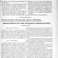 0272 - Page 271 - Partie professionnelle. Travaux Originaux. La réforme des études médicales. Questionnaire adressé par l’Association corporative des Etudiants en médecine au personnel enseignant des Facultés et Hôpitaux / Comptes rendus, documents, pièces officielles... Assemblée générale de l’union des syndicats médicaux de France, (Décembre 1924)