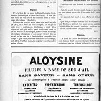 0279 - Page 278-L - Correspondance. Application du Tarif Breton. Massage électrique vibratoire / Les soins et non les lésions sont tarifables
