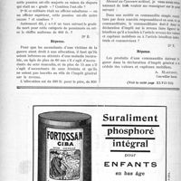 0295 - Page 292-XII - Correspondance. Droits des ascendants d'une victime de la guerre / Revenus d’une commandite
