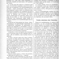 0311 - Page 308 - Partie scientifique. L'Actualité Scientifique. La Presse. Paris. Vaccinothérapie curative de la fièvre typhoïde [(Gazette des hôpitaux, 22 novembre 1923)] / Troubles endocriniens dans l’helminthiase [(Revue française d’endocrinologie, juillet 1923)]