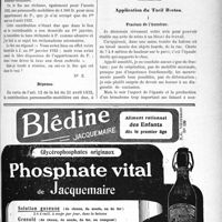 0334 - Page XLVII-331 - Correspondance. Contribution personnelle mobilière / Application du Tarif Breton. Fracture de l’humérus