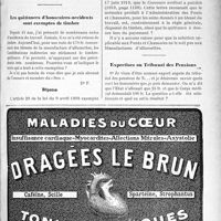 0350 - Page IX-343 bis - Correspondance. Permis de conduire une automobile ou une bicyclette / Les quittances d’honoraires-accidents sont exemptes de timbre / Expertises au Tribunal des Pensions
