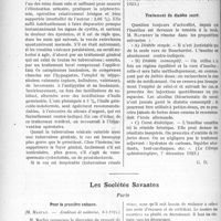 0367 - Page 360 - Partie scientifique. L’Actualité Scientifique. La Presse. Province et Divers. La tuberculose vésicale et son traitement [(Gaz. méd. de Nantes, 1er janvier 1923)] / Traitement du diabète sucré [(La Clinique ophtalmologique, 7 décembre 1923)] / Les Sociétés Savantes. Paris. Pour la première enfance, (Académie de médecine, 8-1-1924)