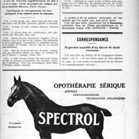 0404 - Page V-395 - Sommaire / Demandes et offres / Correspondance. Expertise amiable d’un blessé de droit commun.