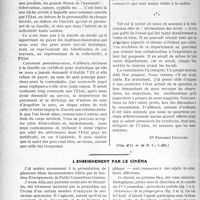 0441 - Page 430 - Partie professionnelle. Travaux Originaux. De la déclaration des décès avec toutes leurs causes techniques: originelles et circonstancielles [Dr Fernand Decourt] / L'enseignement par le cinéma
