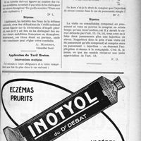 0450 - Page XLVII-439 - Correspondance. Les intérêts des Bons de la Défense Nationale et l’impôt sur le revenu / Application du Tarif Breton. Interventions multiples