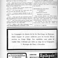 0463 - Page 450-VI - Demandes et offres / Correspondance. Les traitements par sérums et auto vaccins