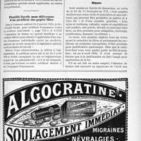 0468 - Page XI-455 - Correspondance. La brûlure par cyanamide est-elle un accident du travail ? / Pénalité fiscale pour délivrance d’un certificat sur papier libre