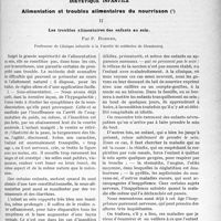 0472 - Page 459 - Partie scientifique. Travaux Originaux. Diététique infantile. Alimentation et troubles alimentaires du nourrisson. Les troubles alimentaires des enfants au sein, par P. Rohmer